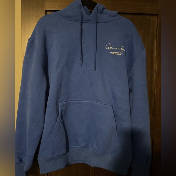 White Fox Boutique Cobalt Blue Oversized Hoodie - Picture 2 of 3